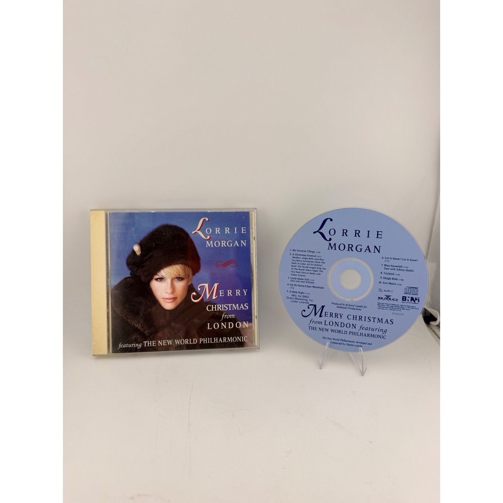 Lorrie Morgan Merry Christmas from London CD 1993 66282-2 New World Philharmonic